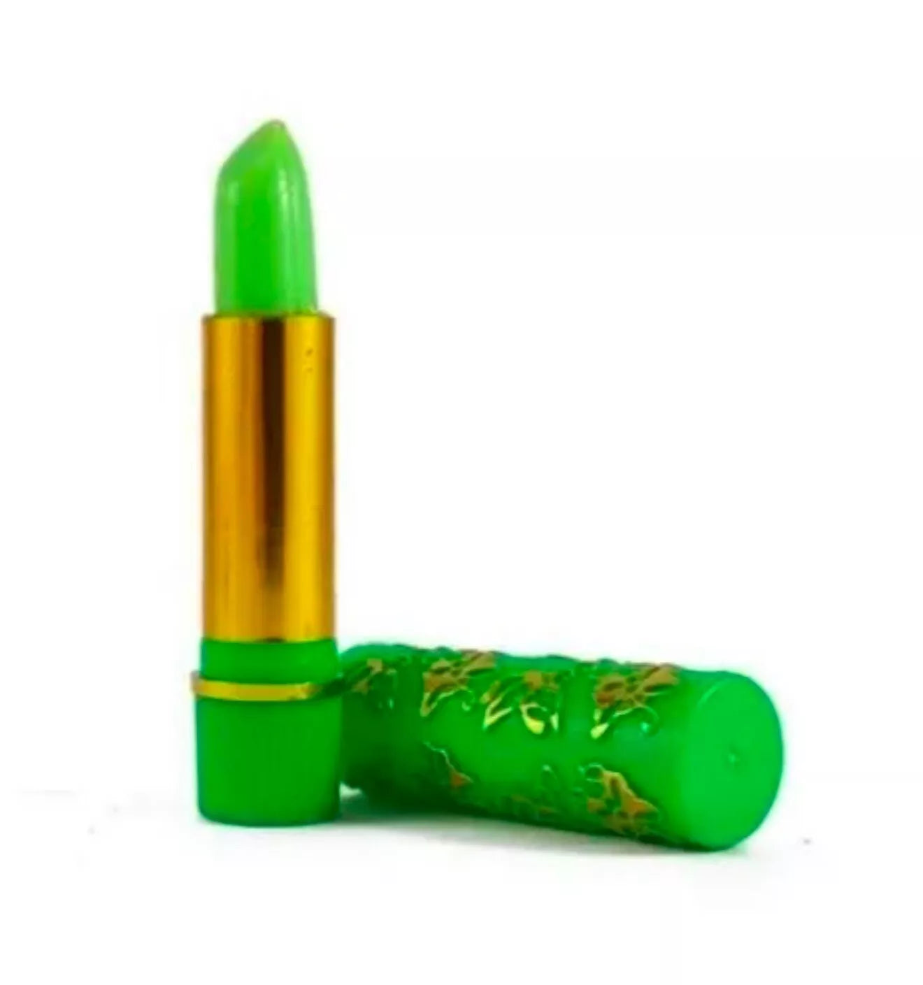 2X Magic Colour Changing Lipstick  GREEN TO PINK LONG LASTING LIPTINT